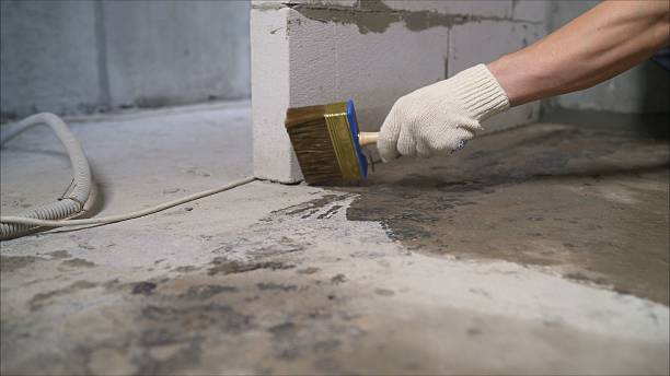 SJ Waterproofing Pros Basement Waterproofing coverage map for Columbus, MN and surrounding area